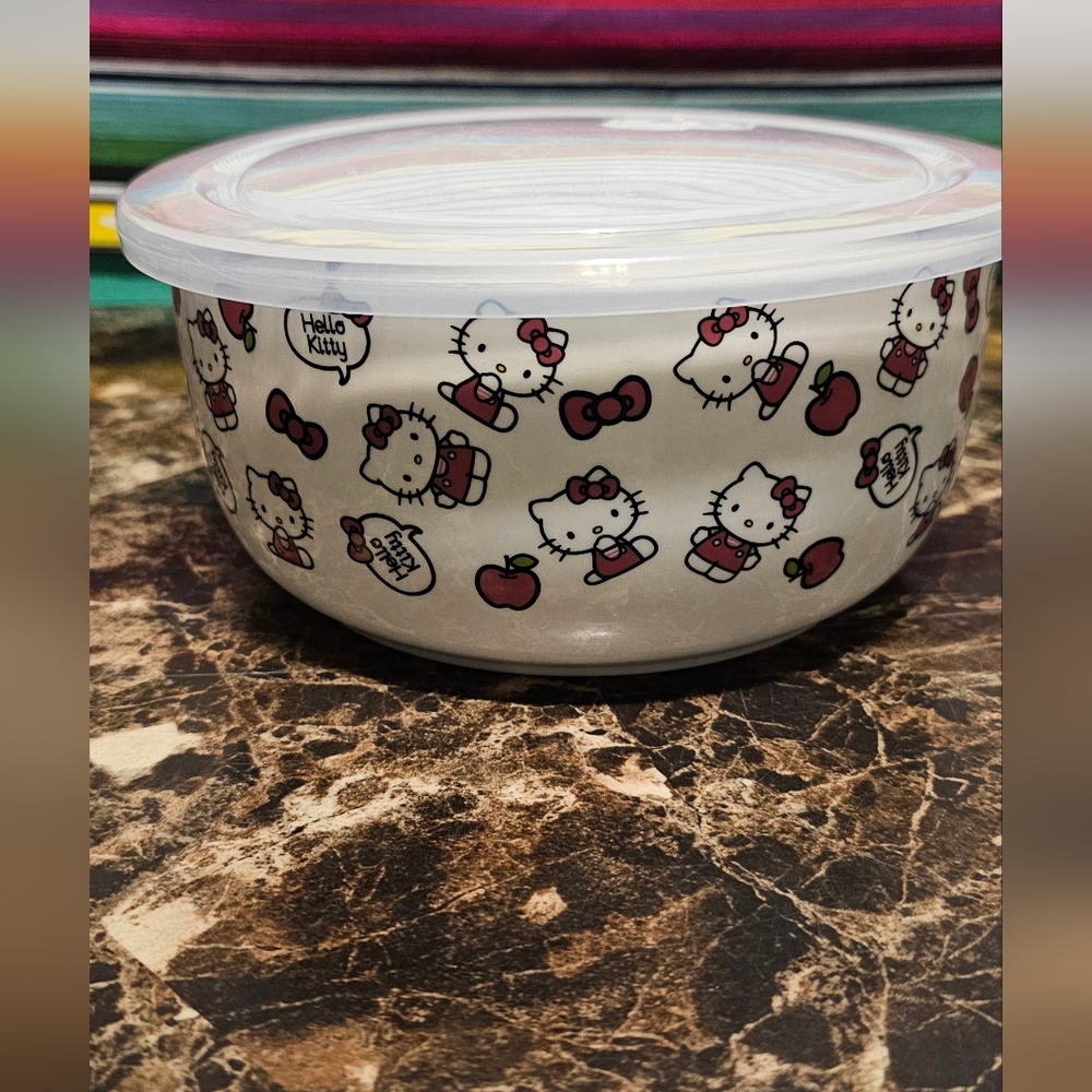 Hello Kitty Ceramic Bowl